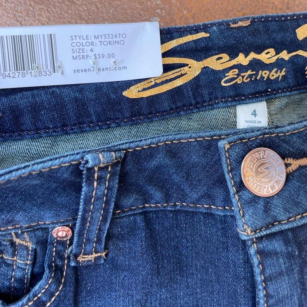 NWT seven 7 jeans shorts - Picture 2 of 3